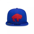Boné Aba Reta New Era 9Fifty On-Field Coleção Sideline NFL Buffalo Bills - Snapback - Adulto - Foto 1