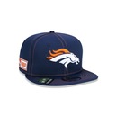 Boné Aba Reta New Era 9Fifty On-Field Coleção Sideline NFL Denver Broncos - Adulto - Foto 3