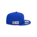 Boné Aba Reta New Era 9Fifty On-Field Coleção Sideline Nfl New England Patriots - Snapback - Adulto - Foto 6