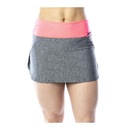 Conjunto Flor de Ameixa Short Saia Fitness e Top Fitness - Feminino - Foto 2