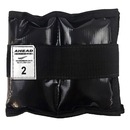Caneleira de peso Ahead Sports AFF336 - 2 Kg - Foto 1