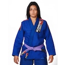 Kimono Jiu-Jitsu Koral New MKM Harmonik - Feminino - Foto 2