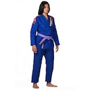 Kimono Jiu-Jitsu Koral New MKM Harmonik - Feminino - Foto 3