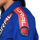 Kimono Jiu-Jitsu Koral New MKM Harmonik - Feminino - Foto 5