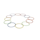 Kit de Argolas de Agilidade Yangfit Funcional com 12 unidades - Foto 2