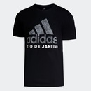 Camiseta adidas Cidade Rio de Janeiro - Masculina - Foto 2