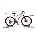 Bicicleta Dropp Aro 29 - Freio a Disco - Câmbio Shimano - 21 Marchas - Foto 5