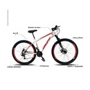 Bicicleta Dropp Aro 29 - Freio a Disco - Câmbio Shimano - 21 Marchas - Foto 4