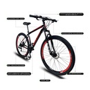 Bicicleta Dropp Aro 29 - Freio a Disco - Câmbio Shimano - 21 Marchas - Foto 2