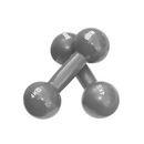 Halter Odin Fit Emborrachado de Vinil - Par - 4 kg - Foto 2