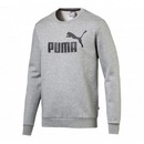 Blusa de Moletom Puma Crew Big Log - Masculina - Foto 1
