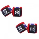 KIT Four Masters com 2 Bandagens Elasticas Artes Marciais Boxe Muay-Thai - Adulto - Foto 1