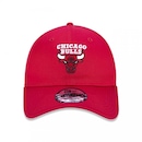 Boné New Era Aba Curva 9Twenty Ajustável Nba Chicago Bulls - Strapback - Adulto - Foto 2