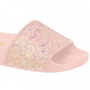 Chinelo Moleca Slide Glitter - Feminino - Foto 2