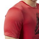 Camiseta Reebok Graphic Running - Masculina - Foto 4