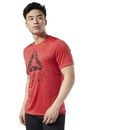 Camiseta Reebok Graphic Running - Masculina - Foto 1