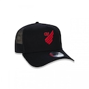 Boné Aba Curva New Era 9Forty Athletico Paranaense Futebol Snapback - Adulto - Foto 3