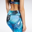 Calça Legging Reebok Lux Bold Urban Slick 2.0 Seaport Teal - Feminina - Foto 5