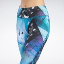 Calça Legging Reebok Lux Bold Urban Slick 2.0 Seaport Teal - Feminina - Foto 6