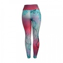 Calça Legging Luasal Estampada Cintura Alta Fitness Casual - Feminina - Foto 2