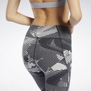 Calça Legging Reebok Lux 2.0 Geo Static - Feminina - Foto 5