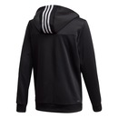 Jaqueta com Capuz adidas 3-Stripes II - Infantil - Foto 1