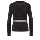 Camiseta de Manga Longa adidas Warp Knit - Feminina - Foto 2