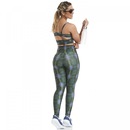 Calça Legging Caju Brasil Print Wonderful Chess - Adulto - Foto 4