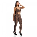 Calça Legging Caju Brasil Snake - Adulto - Foto 3