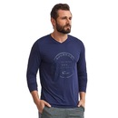 Camiseta Manga Longa Caju Brasil Try - Masculina - Foto 1