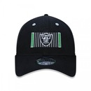 Boné Aba Curva New Era 9Twenty NFL Oakland Raiders Dad Hat - Strapback - Adulto - Foto 2