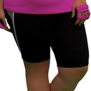 Bermuda Gamaia Plus Size Way com Recorte - Adulto - Foto 1