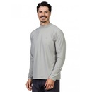 Camiseta Manga Longa Extreme UV Gola Alta Ice Proteção Solar - Masculina - Foto 2