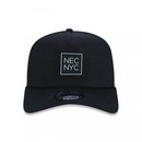 Boné Aba Curva New Era 9Forty A-Frame Basic Ajustável - Snapback - Adulto - Foto 2