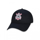 Boné Aba Curva New Era 9Twenty Corinthians Futebol - Strapback - Adulto - Foto 1
