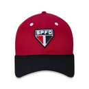 Boné Aba Curva New Era 9Twenty São Paulo Futebol Ajustável - Strapback - Adulto - Foto 2
