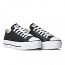 Tênis Converse All Star Chuck Taylor Plataforma Couro - Adulto - Foto 2