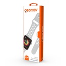 PULSEIRA SPORT APPLE WATCH 38/40 - CINZA/BRANCA WBS40GW - Foto 1