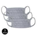 Kit de Máscara de Proteção Mash Lavável com 3 unidades - Foto 1