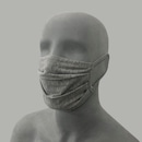 Kit de Máscara de Proteção Mash Lavável com 6 unidades - Foto 2