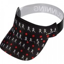 Viseira Aba Curva Hupi para Corrida Love Run - Feminina - Foto 1