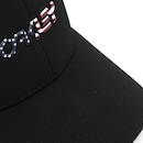 Boné Aba Curva Oakley 6 Panel Stretch Oakley Metallic - Fechado - Adulto - Foto 4