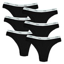 Kit Calcinhas Polo Match com Elástico - Adulto - 6 Unidades - Foto 1