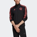 Jaqueta Moletinho do Flamengo 3-Stripes - Masculina - Foto 2