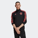 Jaqueta Moletinho do Flamengo 3-Stripes - Masculina - Foto 3