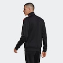 Jaqueta Moletinho do Flamengo 3-Stripes - Masculina - Foto 5