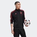 Jaqueta Moletinho do Flamengo 3-Stripes - Masculina - Foto 6