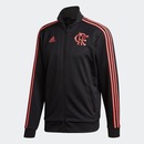 Jaqueta Moletinho do Flamengo 3-Stripes - Masculina - Foto 7