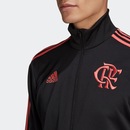 Jaqueta Moletinho do Flamengo 3-Stripes - Masculina - Foto 9