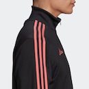 Jaqueta Moletinho do Flamengo 3-Stripes - Masculina - Foto 10